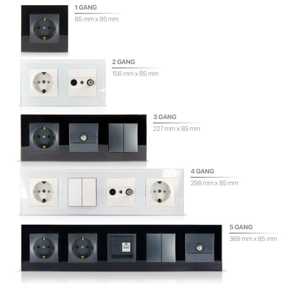 Rosa European glass sockets