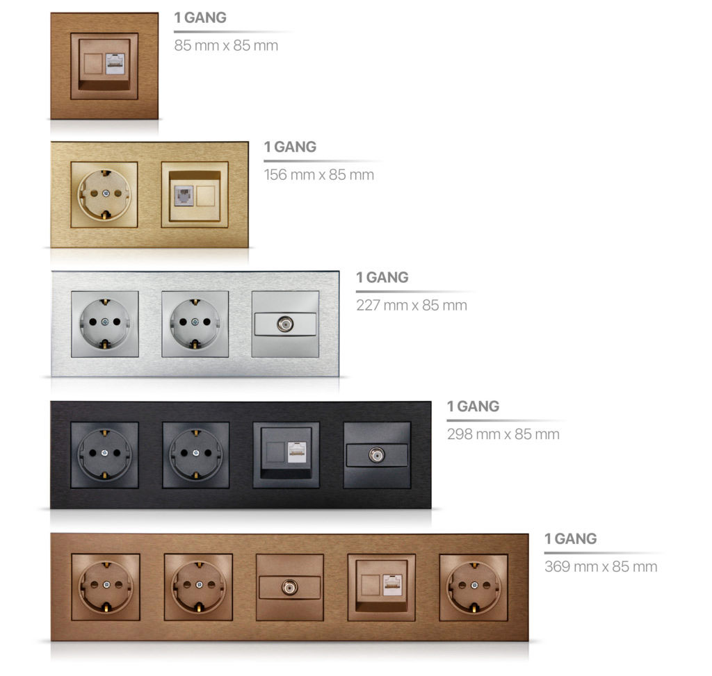 Rosa Metal European sockets